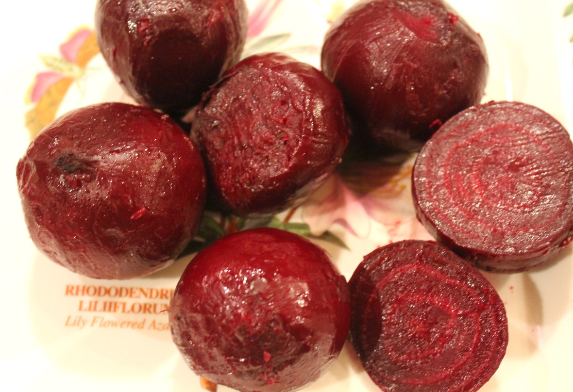 Cooked Beets - skin removed