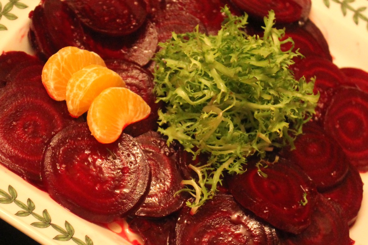 Beets with Orange