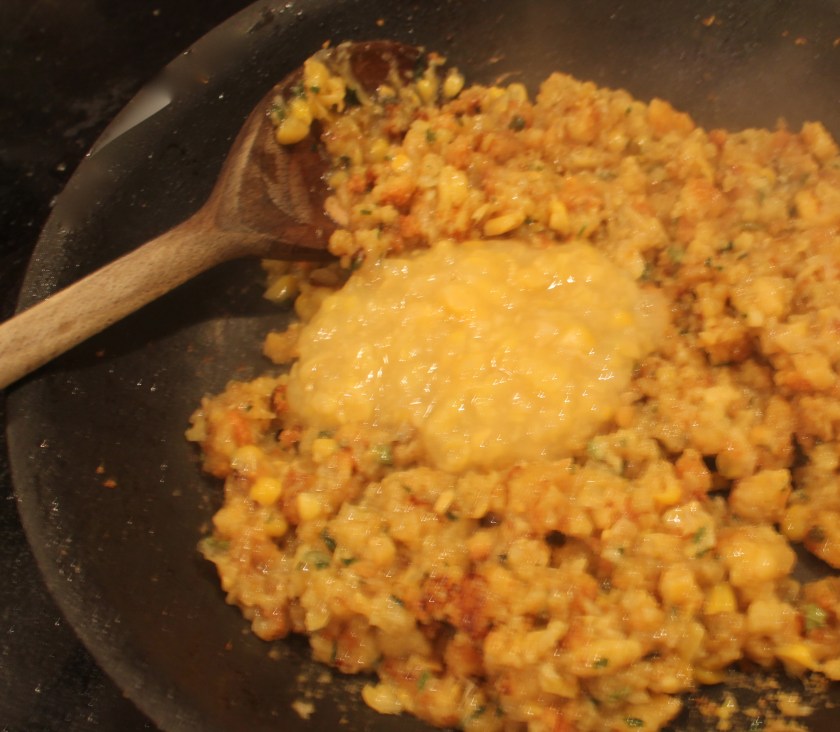 Stuffing with creamed corn