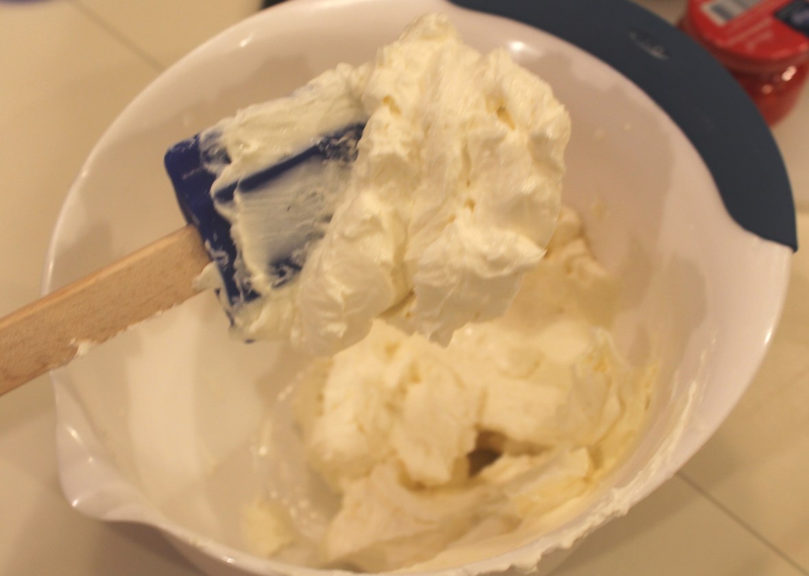 Cream cheese whipped