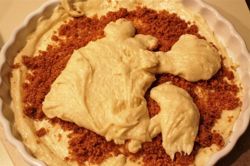 Streusel coffee cake - prep