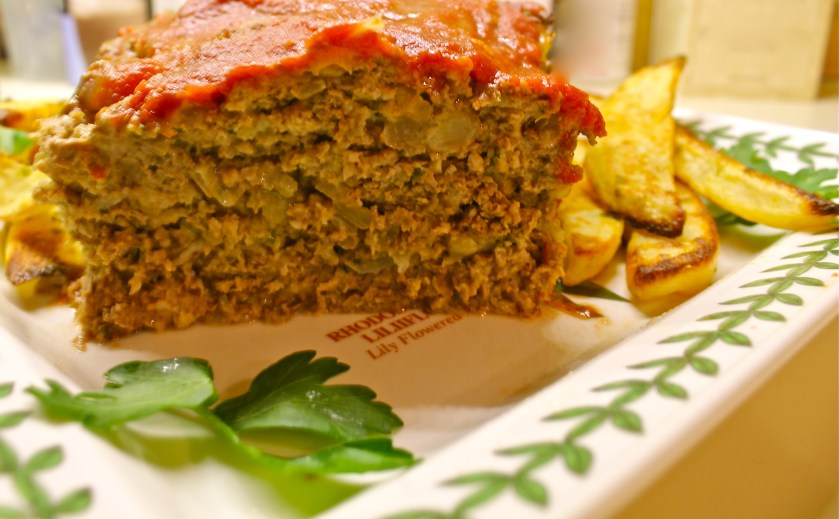 Meatloaf with onion